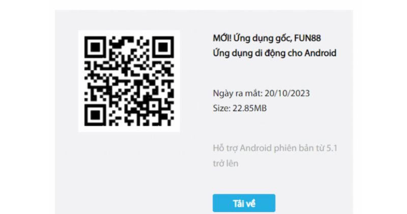 Hướng dẫn tải app Fun88 trên nền tảng Android
